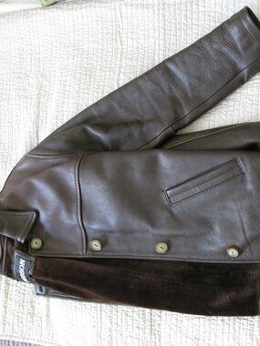Hudson Chocolate Brown Leather Jacket